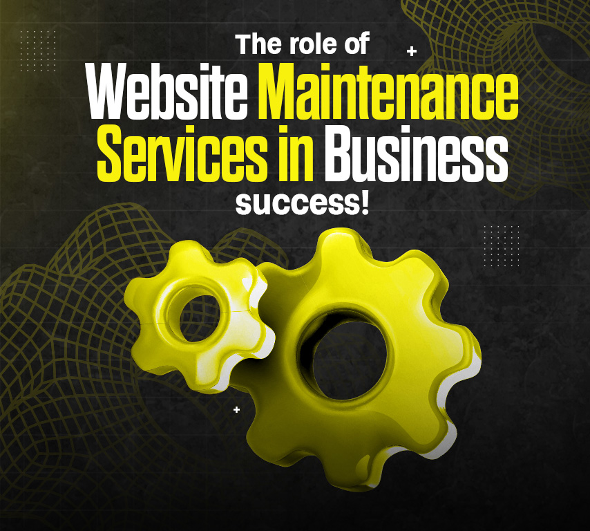 Professional team performing website maintenance services to improve business growth and online success